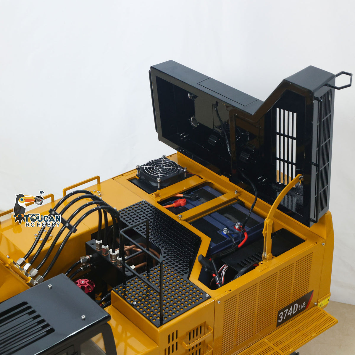 TYMX 374 1/8 Metal RC Hydraulic Excavator RTR Light & Sound System