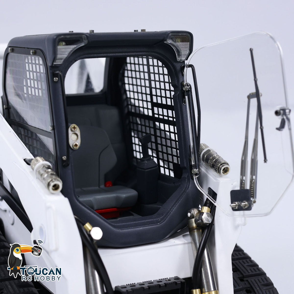 1/14 Metal RC Hydraulic Skid-Steer Tracked Loader SM770