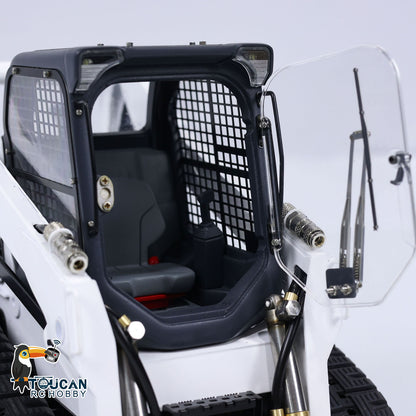 1/14 Metal RC Hydraulic Skid-Steer Tracked Loader SM770