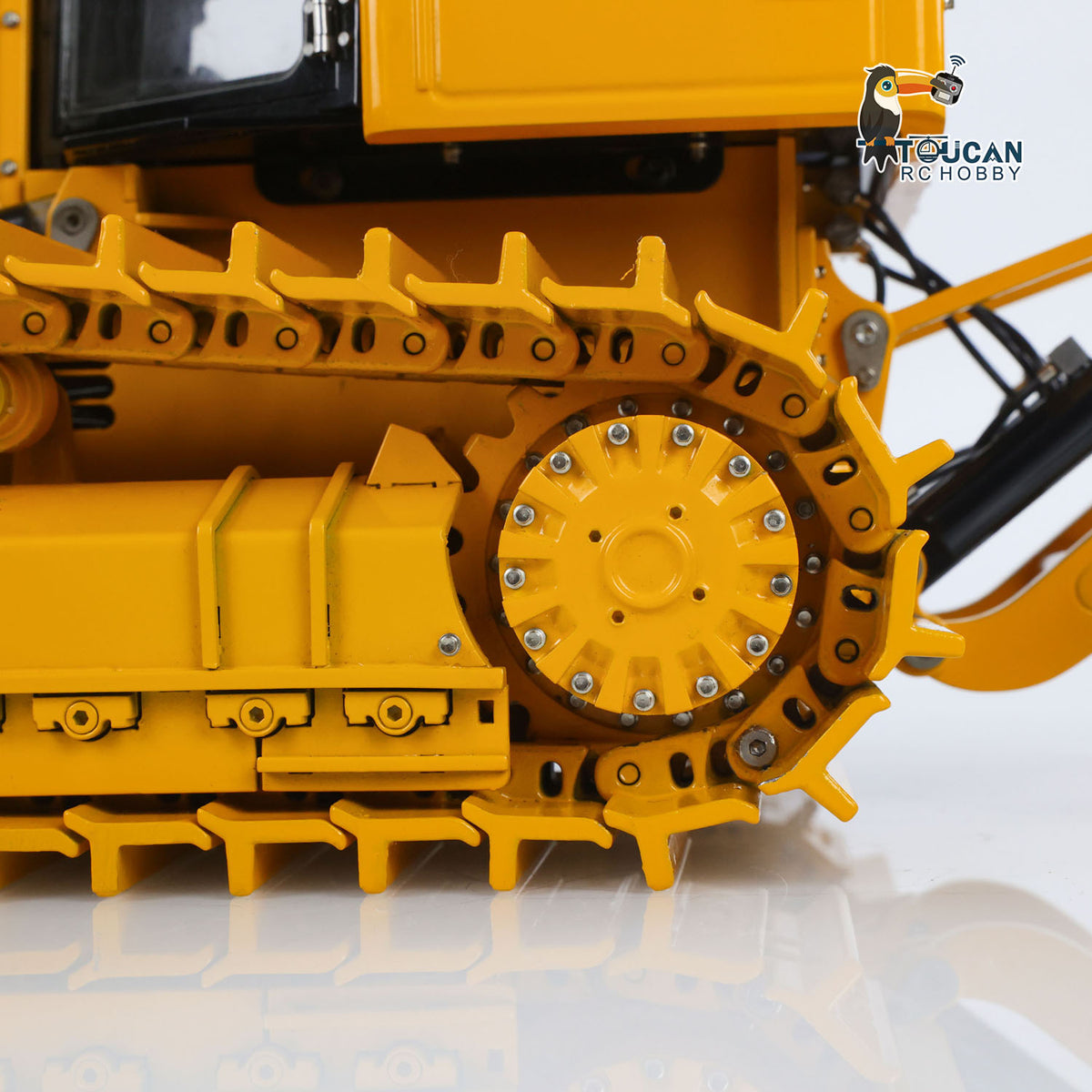 BSModel Metal 1/12 RC Hydraulic Bulldozer D3 Remote Control Engineering Vehicles