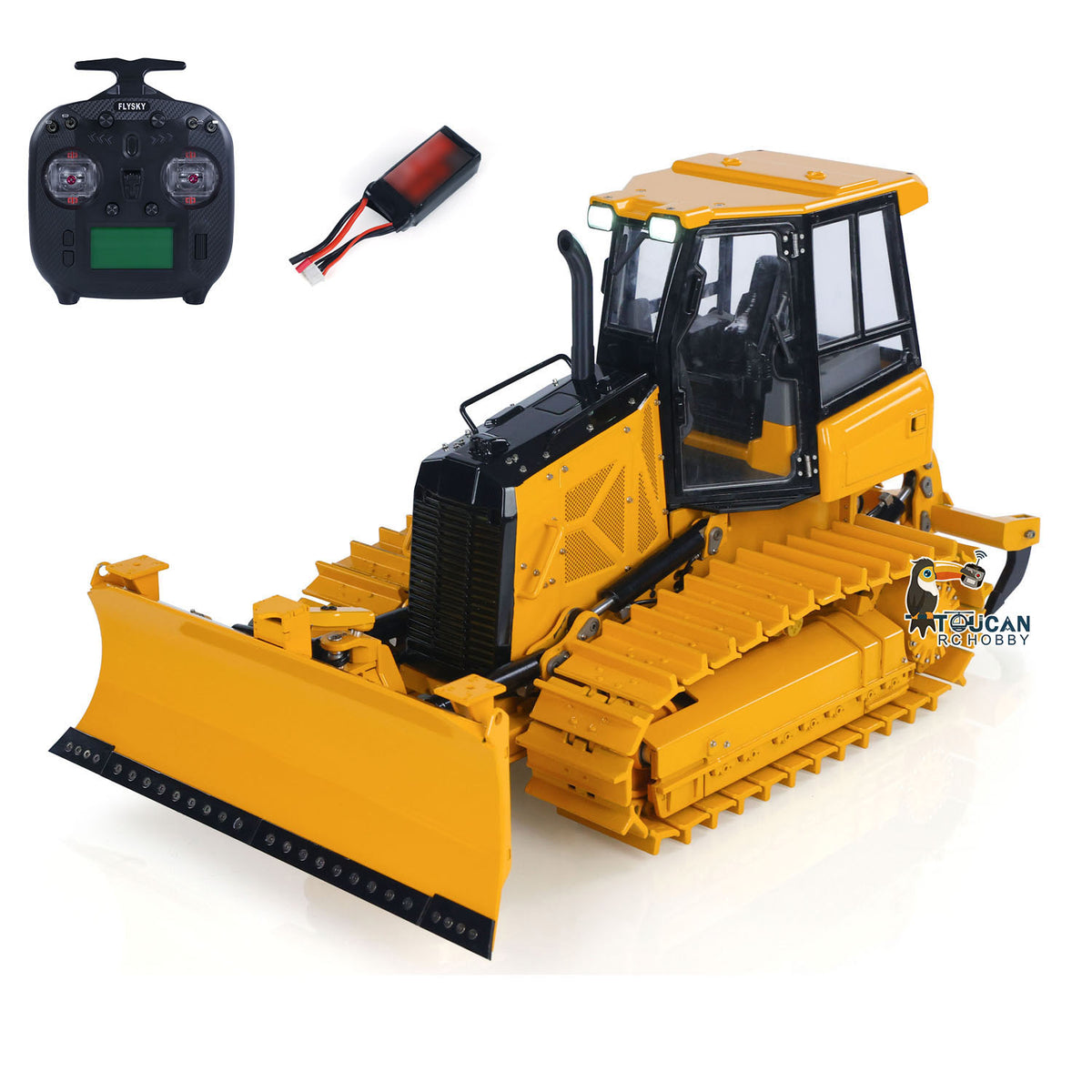 BSModel Metal 1/12 RC Hydraulic Bulldozer D3