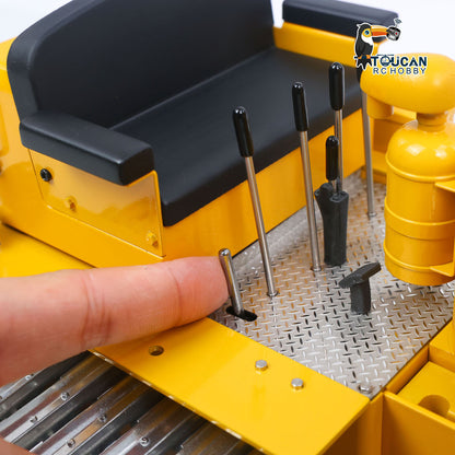 D7 1/14 Metal RC Hydraulic Bulldozer A2212/15T Brushless Drive Motor MDMODEL