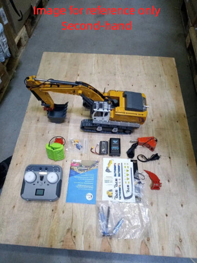 TOUCAN RC HOBBY Gebraucht Schneller Versand 1/18 Kabolite 5901 100S Elektrischer RC-Bagger mit Hubfunktion Flysky Fernsteuerung Bagger Baustellenfahrzeug Elektrischer Reißzahn Hammer