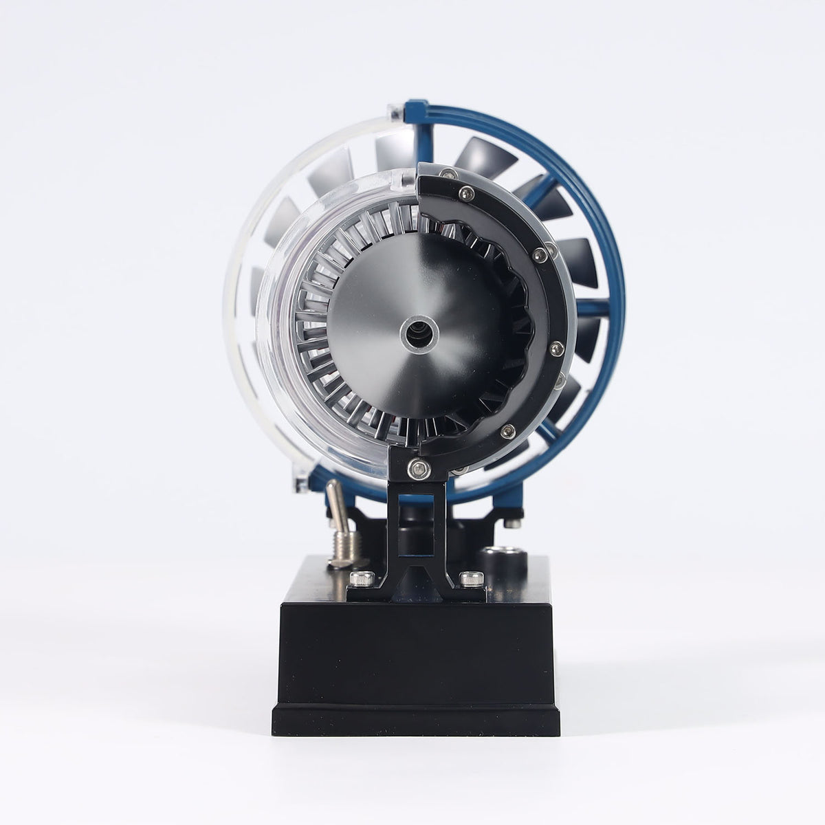 TOUCAN RC HOBBY Mini Metal Aero Turbofan Engine DM122 TXWH DIY Electric Model Collectible Decoration DM122 170+ Parts Manual Assembly Kits
