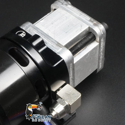TOUCAN RC HOBBY CUT RC Hobby Metal Hydraulic Pump Brushless Motor Pressure Gauge 4020 for 1/12 1/14 RC Construction Vehicles 6x4MM 8x6MM