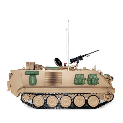 TOUCAN RC HOBBY Tongde 1/16 RC Military Tank M2412-C M113A2 APC Turret Rotation 360 Degree Infrared LED Light Sound Remote Control Electric