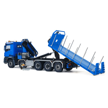 1/14 10x10 Metal RC Hydraulic Roll on off Crane Dumper Truck