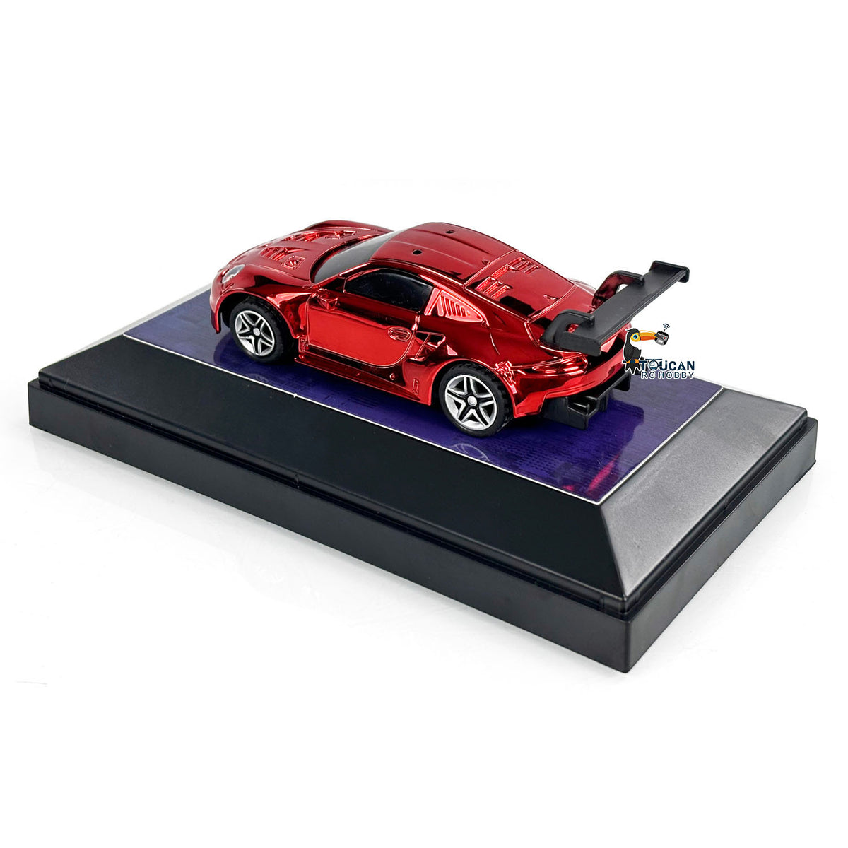 TOUCAN RC HOBBY HT Modell 1/43 RC-Rennwagen ferngesteuertes Elektrofahrzeug LED-Lichter RTR Ready-to-Run Mini für Kinder Erwachsene USB Typ-C