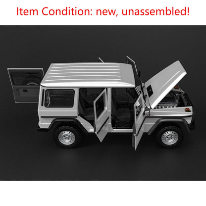 TOUCAN RC HOBBY CAPO 1/8 4WD RC Off Road Car W460 Kit CNC Metal Car Shell Differential Locks Openable Doors 2Speed Gearbox No Electronic Parts