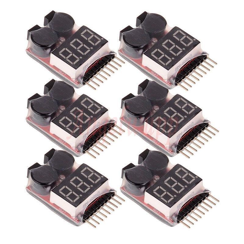 TOUCAN RC HOBBY HotRC Voltage Checker for 3.4V-27.2V LiPo Battery RC Crawler Tank Radio Controlled Truck Boat Car Hobby Model DIY Parts