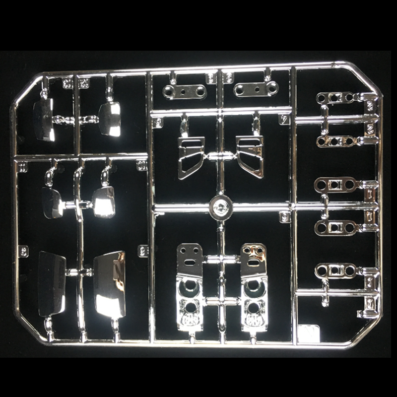 TOUCAN RC HOBBY HHRC DIY Parts Plastic Gearbox Side Skirt Car Shell Cabin Battery Box Front Face Parts Bumper Second Plate Rear View Mirror Light Mudguard Sticker for 1/14 Tractor Truck Model