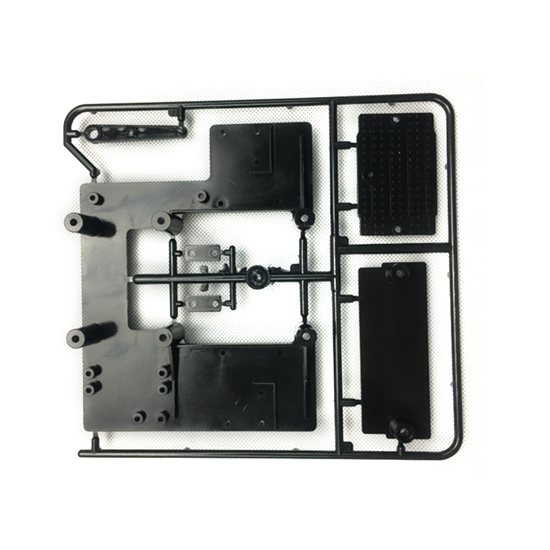 TOUCAN RC HOBBY HHRC DIY Parts Plastic Gearbox Side Skirt Car Shell Cabin Battery Box Front Face Parts Bumper Second Plate Rear View Mirror Light Mudguard Sticker for 1/14 Tractor Truck Model