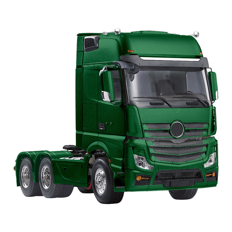 TOUCAN RC HOBBY HHRC 1/14 Scale 6*4 3Axles High Top RC Tractor Radio Controlled Trailer Truck Car KIT DIY Painted Model Motor