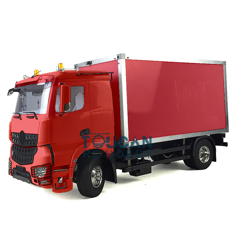 TOUCAN RC HOBBY HHRC Hobby Painted 1/14 2Axles RC Tractor Truck Radio Controlled Container KIT DIY Electric Model 140435 35T540 Motor