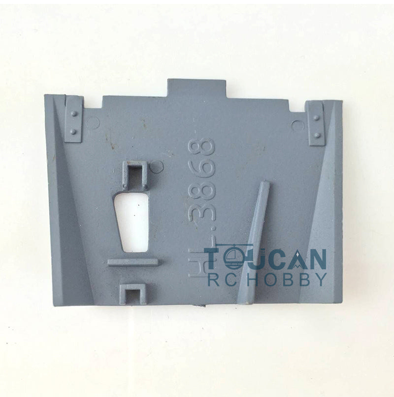TOUCAN RC HOBBY Heng Long Rear Rack Turret machine Gun Shield Plastic Accessories Pack Chassis Spare Part Decal For HL 1/16 3868 RC Tank Vehicle Model