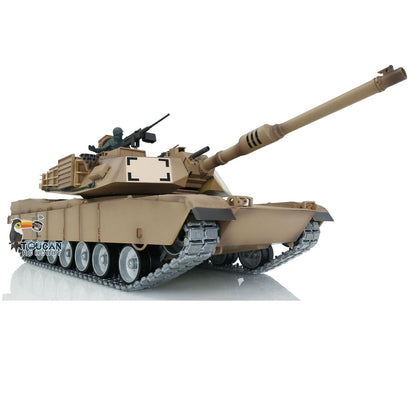 TOUCAN RC HOBBY Heng Long 1/16 TK7.0 Profession USA Abrams M1A2 RTR RC Tank 3918 FPV 360 Degrees Turret Barrel Recoil BB IR Metal Tracks Gearbox Sprockets Idlers Road Wheels