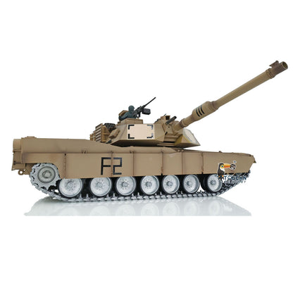 TOUCAN RC HOBBY Heng Long 1/16 TK7.0 Profession USA Abrams M1A2 RTR RC Tank 3918 FPV 360 Degrees Turret Barrel Recoil BB IR Metal Tracks Gearbox Sprockets Idlers Road Wheels
