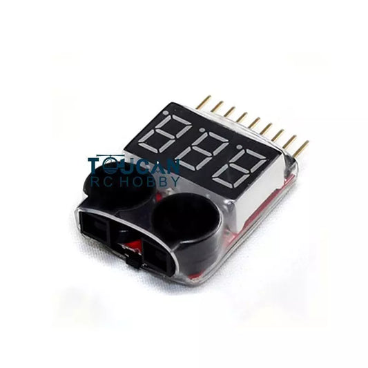 TOUCAN RC HOBBY US Stock HotRC Voltage Checker for 3.4V-27.2V LiPo Battery RC Crawler Tank Truck Boat Car