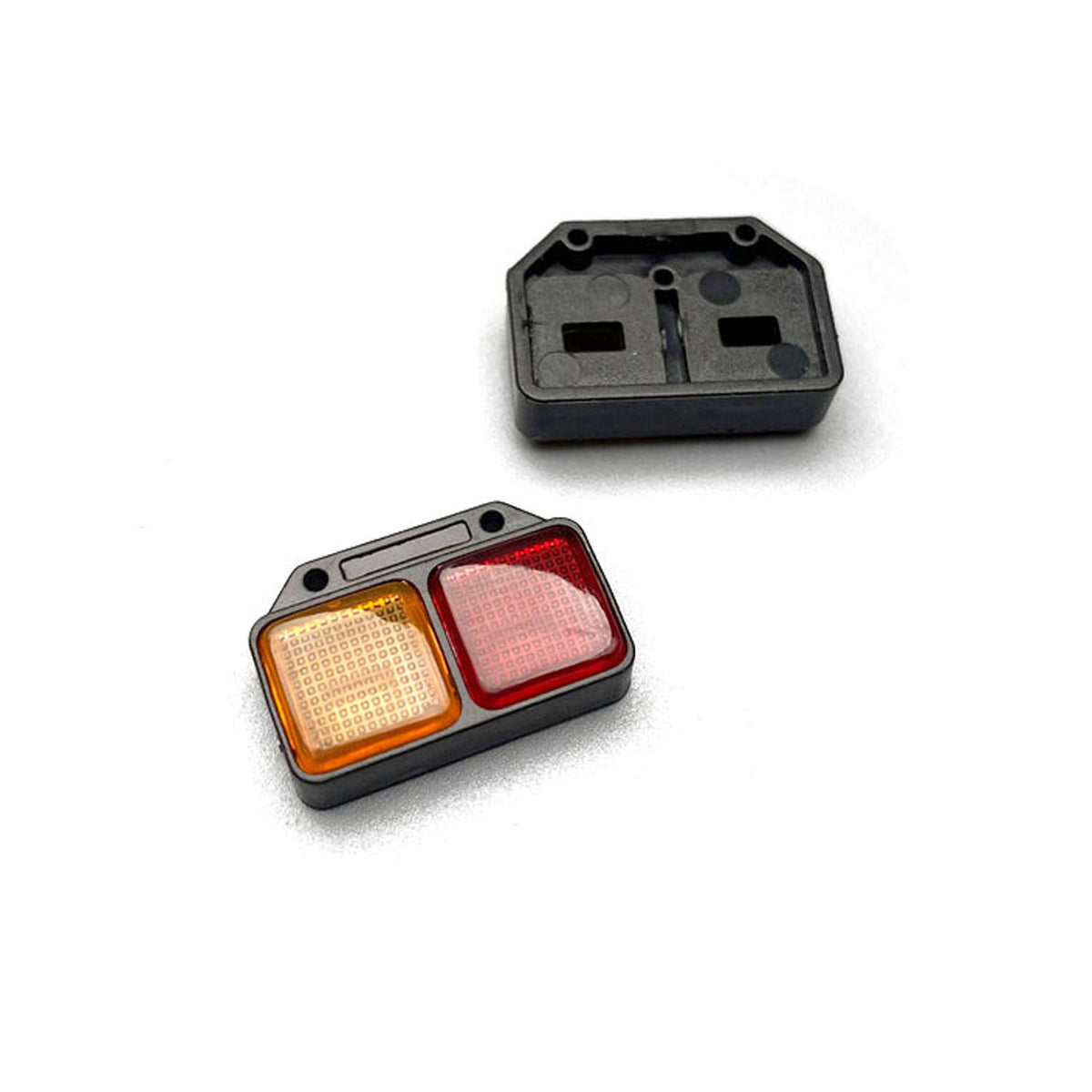 TOUCAN RC HOBBY Plastic Tail Light Housing Warning Rear Lamp Shell for DIY 1:14 Remote Control Tractor Truck Model Vehicle Car Upgrade Parts