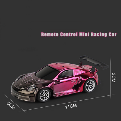 TOUCAN RC HOBBY HT Modell 1/43 RC-Rennwagen ferngesteuertes Elektrofahrzeug LED-Lichter RTR Ready-to-Run Mini für Kinder Erwachsene USB Typ-C