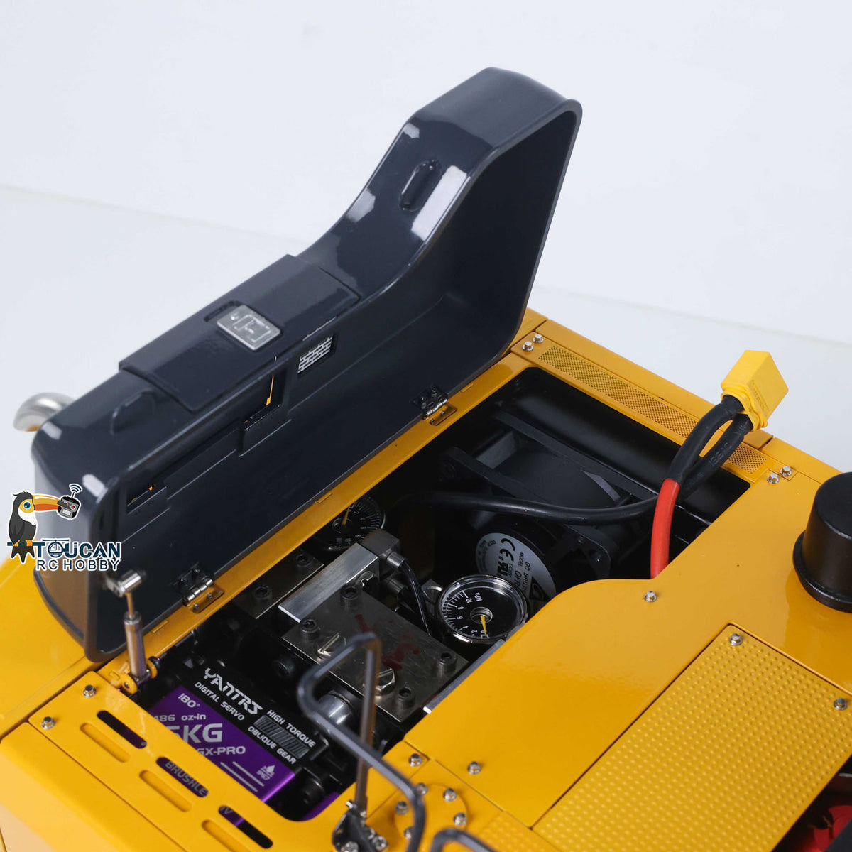 1/14 Super Frog E400 Metal RC Hydraulic Excavator