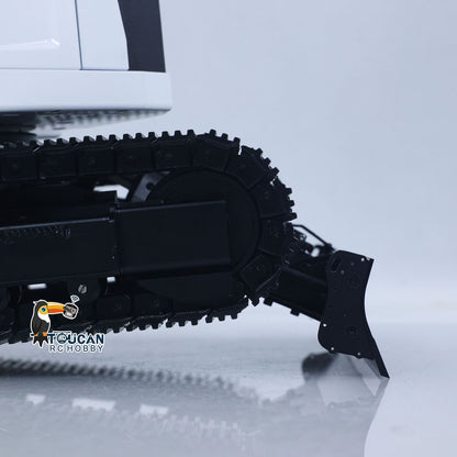 BMG C308 1/14 Metal RC Hydraulic Excavator RTR 4CH Valve Quick Coupler Thumb Grab Light System