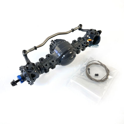 TOUCAN RC HOBBY JDMODEL Differentialsperre Metallachse mit Gehäuse und Sperrkabel Upgrade-Teil für 1/14 Muldenkipper Zugmaschine RC-Modell LESU TAMIYA