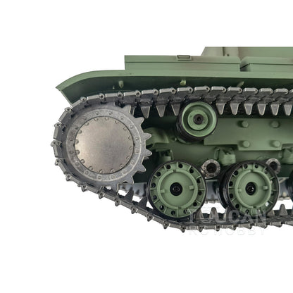 TOUCAN RC HOBBY Heng Long 1/16 TK7.0 Promotion Soviet KV-2 RTR RC Tank 3949 FPV Barrel Recoil 360 Degrees Turret Smoke IR BB Metal Tracks Sprockets Idlers Wheels Gearbox