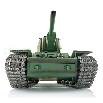 TOUCAN RC HOBBY Heng Long 1/16 TK7.0 Soviet KV-2 RTR RC Tank 3949 FPV 360 Degrees Turret Barrel Recoil BB IR Metal Sprockets Idlers Road Wheels Tracks Gearbox