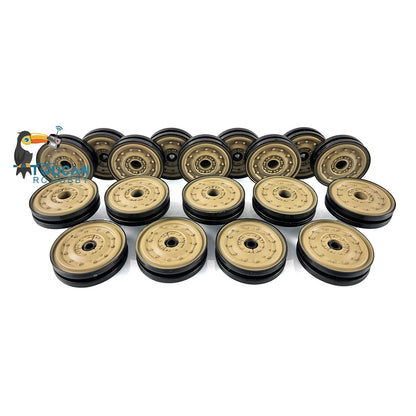 TOUCAN RC HOBBY Plastic Sprockets Road Wheels Idlers Accessories Pack Mud Plate Decal Tracks For Heng Long DIY 1/16 RC 3888A Tank Model Parts