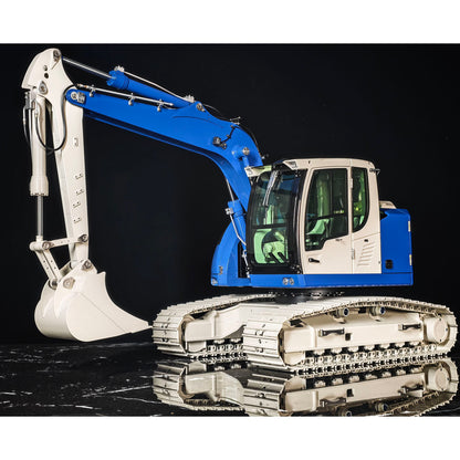 TOUCAN RC HOBBY JDModel JDM-208 1/14 Metal RC Hydraulic Tracked Excavator R920 3CH 2Arms Remote Control Digger Model Flysky ST8 Radio No Sounds RTR