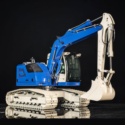TOUCAN RC HOBBY JDModel JDM-208 1/14 Metal RC Hydraulic Tracked Excavator R920 3CH 2Arms Remote Control Digger Model Flysky ST8 Radio No Sounds RTR