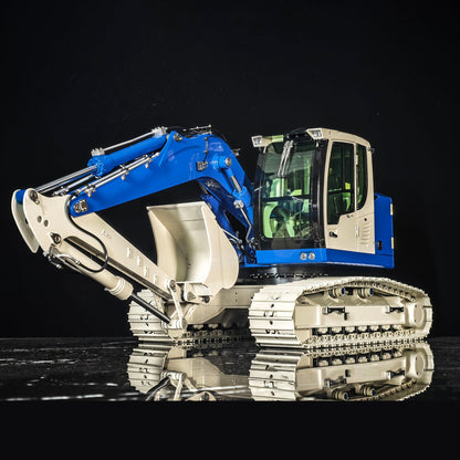 TOUCAN RC HOBBY JDModel JDM-208 1/14 Metal RC Hydraulic Tracked Excavator R920 3CH 2Arms Remote Control Digger Model Flysky ST8 Radio No Sounds RTR