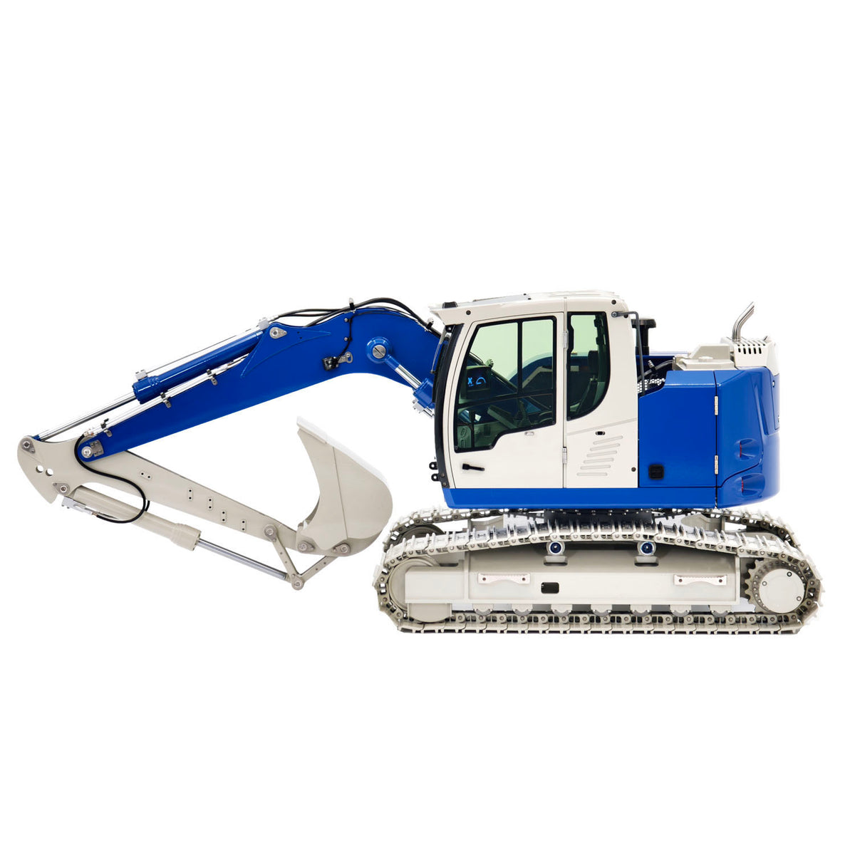 TOUCAN RC HOBBY JDModel JDM-208 1/14 Metal RC Hydraulic Tracked Excavator R920 3CH 2Arms Remote Control Digger Model Flysky ST8 Radio No Sounds RTR