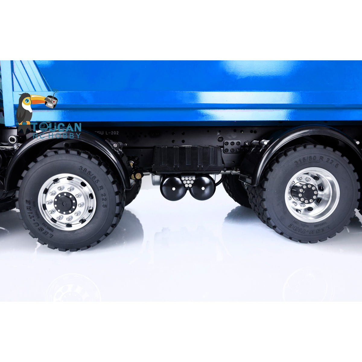 TOUCAN RC HOBBY LESU 1/14 8x8 Metal Hydraulic RC Dump Truck 20130011 RTR Tipper Model FlySky I6S Radio Controller 2 Speed Transmission Brushless Motor Sound System