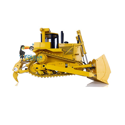 TOUCAN RC HOBBY Fast Free Shipping  1/14 Scale JDMODEL Metal RC Hydraulic Bulldozer DXR2 JDM-98 W/ Light Sound Pump Cylinder ESC Motor Battery