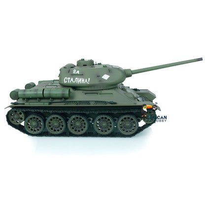 TOUCAN RC HOBBY Heng Long 1/16 2.4G TK7.0 Plastic 3909 Soviet Union T34/85 RTR RC Tank BB Infrared Combat 360 Degrees Turret Smoke Metal Barrel
