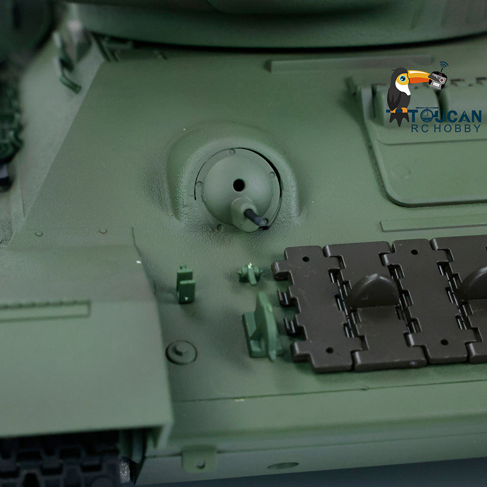 TOUCAN RC HOBBY Heng Long 1/16 2.4G TK7.0 Plastic 3909 Soviet Union T34/85 RTR RC Tank BB Infrared Combat 360 Degrees Turret Smoke Metal Barrel