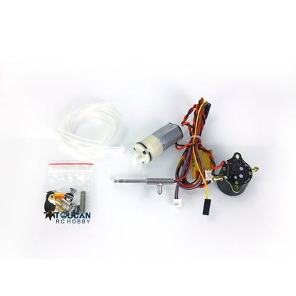 TOUCAN RC HOBBY Heng Long Metal Painted Machine Gun Smoke Gearbox Unit Parts for 1/16 7.0 RC Tank Model Pazner Tiger Pershing 3818 3819 2838
