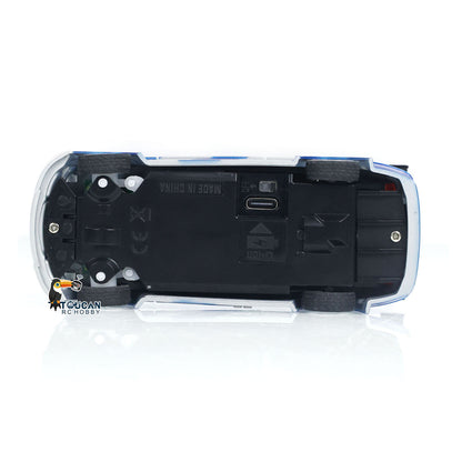TOUCAN RC HOBBY JiaBaiLe US Stock RC 1/43 Scale Ready to Go Race Car Remote Control Drift Car 4WD Mini Lights