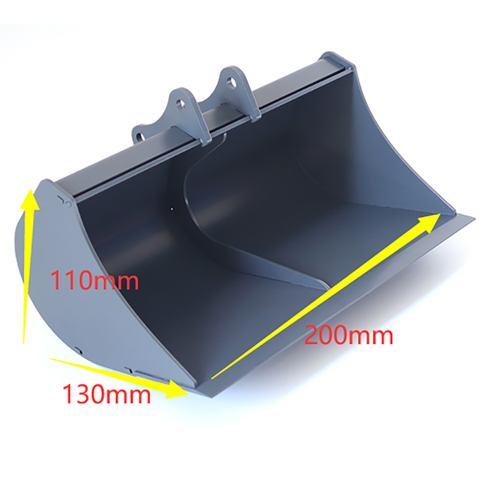 TOUCAN RC HOBBY Hydraulic Metal Filter & Bucket & Scarifier &Protective Net & Light System For 1/14 Scale V2 RC Excavator Remote Control Construction Truck JDModel 106