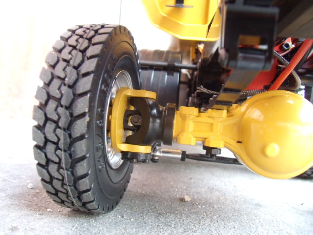 TOUCAN RC HOBBY JDModel 1/14 Maßstab Gummi Schmal-/Breitreifen für RC Traktor LKW Funkgesteuerte Baufahrzeuge Kipper DIY-Modelle für Erwachsene