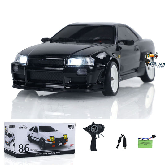 TOUCAN RC HOBBY US Stock LDRC A99 1/18 RWD RC Car Drift Car Remote Control Racing Vehicles Model Lights