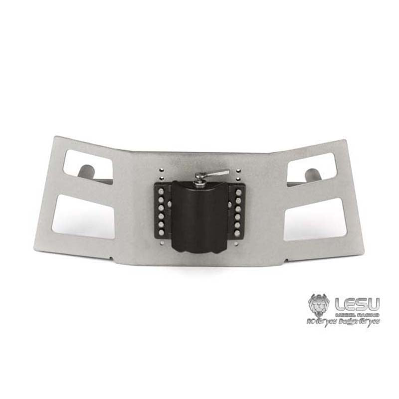 TOUCAN RC HOBBY LESU Metal Front Hook Bumper Shiny Side Frosting for 1/14 Scae RC 1851 3363 Tractor DIY Truck Parts Optional Versions