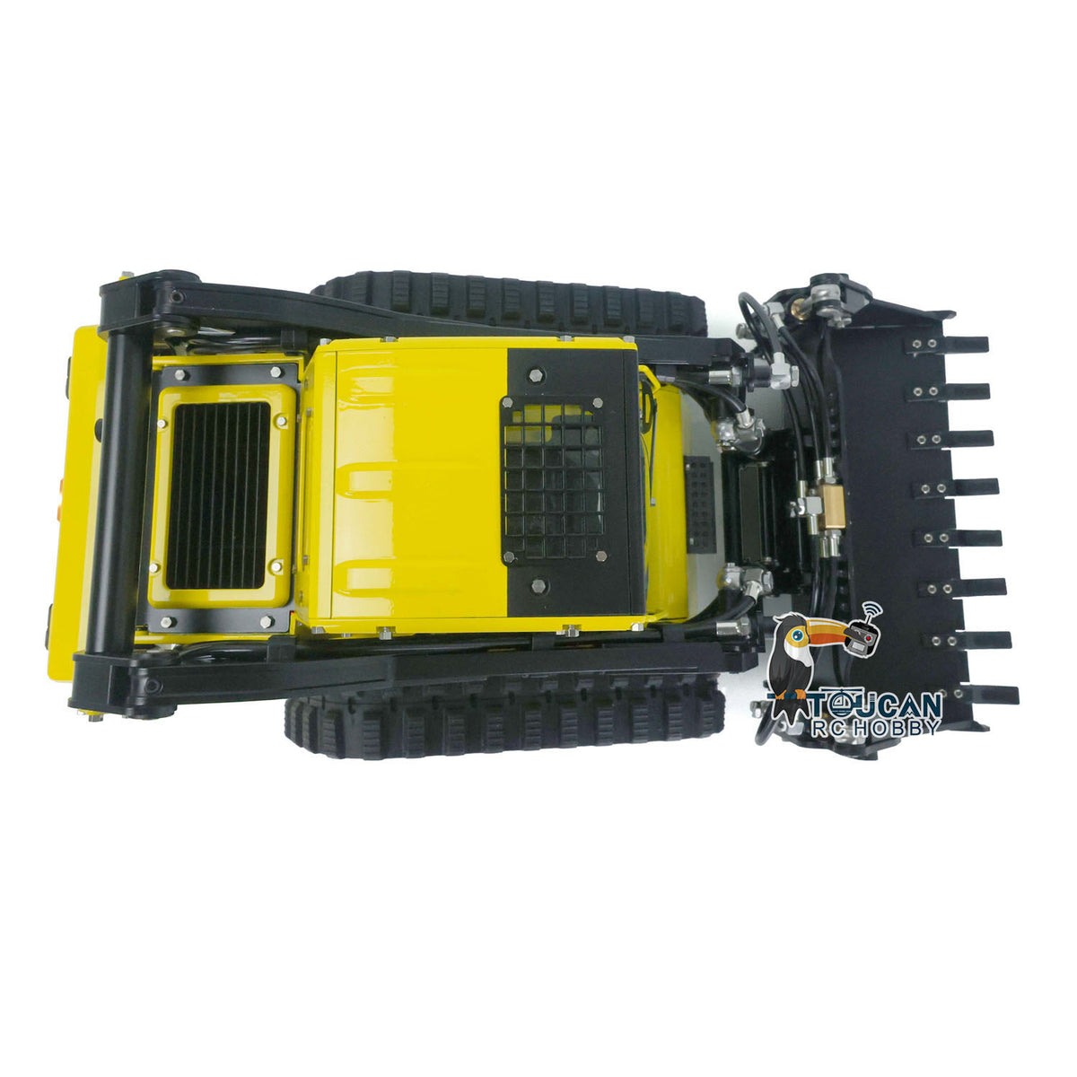 Lesu 1/14 Hydraulic RC Tracked Skid-Steer Loader Aoue LT5 