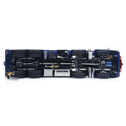 Lesu Z0017 1/14 Metal RC Hydraulic Roll On Off Crane Dump Truck 8X8 Lorry Tipper Vehicle