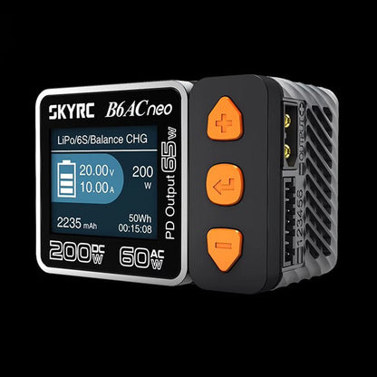 TOUCAN RC HOBBY SKYRC B6ACneo S100 AC/DC Smart Charger for 1/14 1/8 1/10 1/12 1/16 RC Truck Remote Control Car Loader Phone 1S-6S LiPo Battery