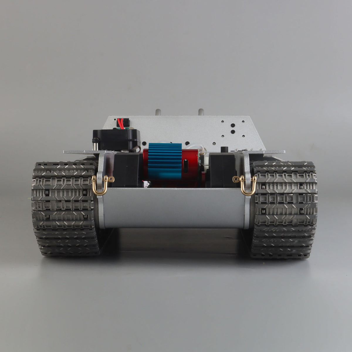 TOUCAN RC HOBBY Full Metal RC Tank Chassis for Heng Long 1/16 German King Tiger Henschel Steel Gearbox 390 Brushed Motor Smoke Unit Speaker