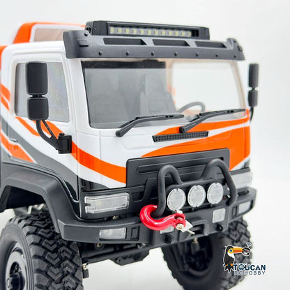 TOUCAN RC HOBBY Hobby Plus 1/18 4*4 RC Off Road Vehicle Remote Control Desert Rally Car DKR-4 Fortis Hobbywing Brushless Motor Light Battery