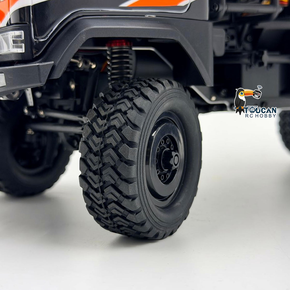 TOUCAN RC HOBBY Hobby Plus 1/18 4*4 RC Off Road Vehicle Remote Control Desert Rally Car DKR-4 Fortis Hobbywing Brushless Motor Light Battery